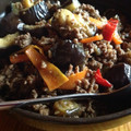 BellmanM's cooksnap of when they made 簡単♡なすとピーマンのひき肉ピリ辛炒め.