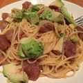 polar83's cooksnap of when they made マグロとアボカドの冷製パスタ♪.
