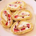 まかびーUSA's cooksnap of when they made イチゴのロールケーキ.