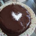mimiko10's cooksnap of when they made 【ハート＊チョコレートケーキ】.