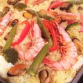 クック1KTFIL☆'s cooksnap of when they made ホットプレートでパエリア♪.