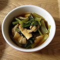 ぴょんちゅまる's cooksnap of when they made 超簡単で短時間レシピの油揚げと小松菜煮.