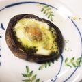 tomitomico's cooksnap of when they made 【椎茸】ゴルゴンゾーラチーズ焼き.