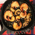 maco1111's cooksnap of when they made 簡単！エビとマッシュルームのアヒージョ❤.