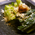 maruru-nn's cooksnap of when they made 梅おかか和えの小松菜のおひたしv.