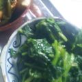 ☆しいたんママ☆'s cooksnap of when they made ホウレンソウのオリーブオイル和え.