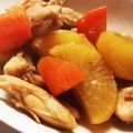 ♪Happyレシピ♪'s cooksnap of when they made 時短♡鳥もも肉と大根と人参の炒め煮.
