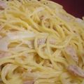 lilin's cooksnap of when they made 簡単　鮭フレークのクリームパスタ.
