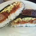 ちゃんちゃん。's cooksnap of when they made 超簡単♪カツサンド風おにぎらず.