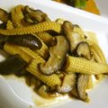 maruru-nn's cooksnap of when they made 照り焼きの椎茸とベビーコーン♪.