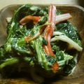maruru-nn's cooksnap of when they made ほうれん草とカニカマのマヨポンサラダ.