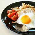 有ちん's cooksnap of when they made にんにくおかかチャーハン.