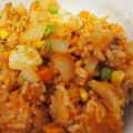 izawabee's cooksnap of when they made ケチャップライス(チキンライス).