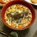 文蔵子's cooksnap of when they made 三重県の定番！アオサとなめこのお味噌汁.