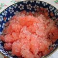 うみめそ's cooksnap of when they made すいかのハチミツシャーベット.
