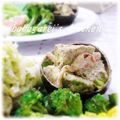 ババガレイ's cooksnap of when they made アボカドとカニカマのマヨ山葵醤油和え.