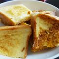 150cm's cooksnap of when they made さくふわフレンチトースト♡おやつ朝食に！.