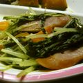maruru-nn's cooksnap of when they made 水菜×人参♡にんにく炒め.