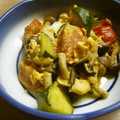maruru-nn's cooksnap of when they made 簡単！トマトとたまごとしめじの炒め物.