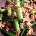 まいはーママ's cooksnap of when they made 鯖缶とオクラのカレーを冷製うどんに乗せた.