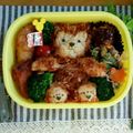 クックHMN7WC☆'s cooksnap of when they made キャラ弁☆全身ダッフィー&シェリーメイ♪.