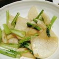 サンフランシスコ's cooksnap of when they made カブを丸ごと食べよ〜♪ニンニク醤油炒め♡.