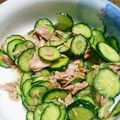 玉ねぎタッピー's cooksnap of when they made 夕飯にもう一品！きゅうりとツナの中華あえ.