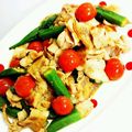 坂まゆ's cooksnap of when they made カリカリ豚肉と野菜のぽん炒め.