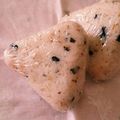 westerly's cooksnap of when they made わかめと梅の彩りおにぎり★.