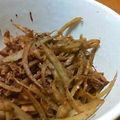 くじらのごはん処's cooksnap of when they made ツナがいい味☆きんぴらごぼう.