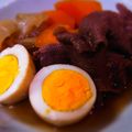 FräuLöffel's cooksnap of when they made 牛肉とゆで卵の甘辛煮.