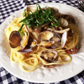 sakuramanj's cooksnap of when they made 簡単♪旨みたっぷり♡あさりのパスタ.