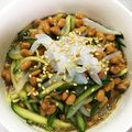 風★鈴's cooksnap of when they made イカきゅー納豆丼.