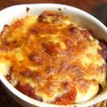 はにころん's cooksnap of when they made ポテトとミートソースのチーズ焼き.