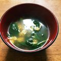 蘭華☆'s cooksnap of when they made 簡単朝スープ★ほうれん草のたまごスープ.