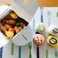 ひなあかＢ's cooksnap of when they made 妖怪ウォッチ3♡キャラ弁♡USAピョン♡.