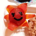 sun9mama's cooksnap of when they made プチトマト飾り切り☆お弁当、オードブルに.