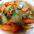 コミナ's cooksnap of when they made 定番！白菜と人参の煮浸し.
