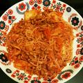abcdefghｉｊ's cooksnap of when they made 簡単☆キムチ&納豆の白滝麺（バター風味）.