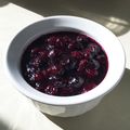 てんまっこ's cooksnap of when they made 簡単☆ブルーベリーソース.