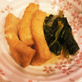 jackudou's cooksnap of when they made 厚揚げと小松菜の煮浸し.