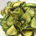 なぁしゃん♪'s cooksnap of when they made ✽茄子ときゅうりのもみ和え✽.