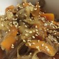 ハムをハサミで切る's cooksnap of when they made 黄金比率の野菜トン丼！.