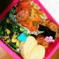 はとむね妻's cooksnap of when they made お弁当に「ポテトのケチャップ・ソース味」.