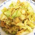 ひろむず's cooksnap of when they made キャベツとうすあげのカレー煮浸し.