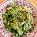 ★ゆりこじ★'s cooksnap of when they made ささみと茗荷とキュウリの酢味噌和え.