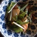 いーまそ's cooksnap of when they made ＊水菜のキムチ和え＊.