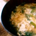 まつおかゆうみ's cooksnap of when they made 超簡単かきたま汁☆.