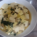クック1RGW9S☆'s cooksnap of when they made チーズほうれん草　しめじ　豆腐　卵炒め.