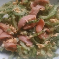 プリン坊's cooksnap of when they made ゴーヤとたまごのマヨ炒め.